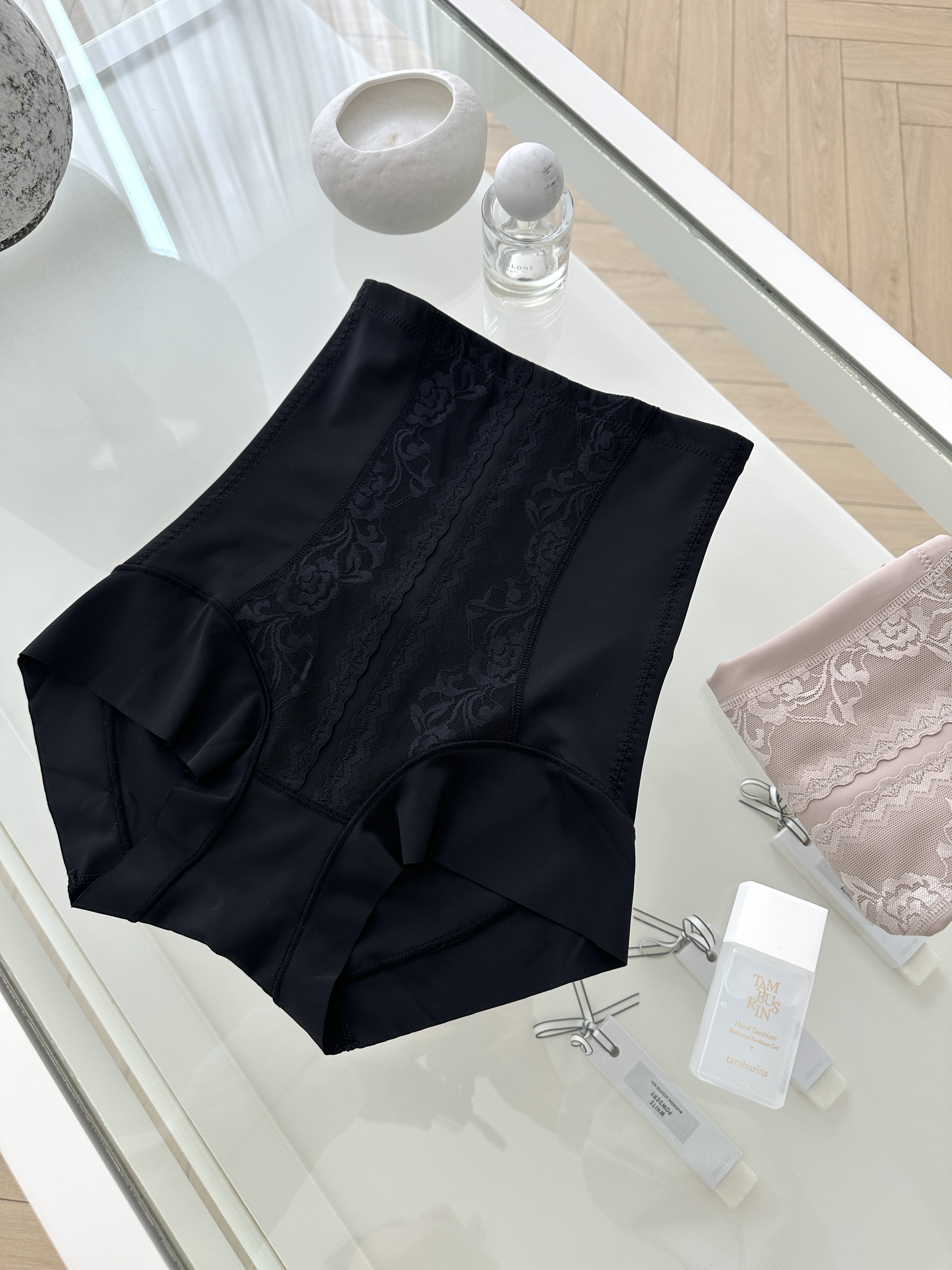 Mauvin Lace Shaper Panties Black-PT30BLK