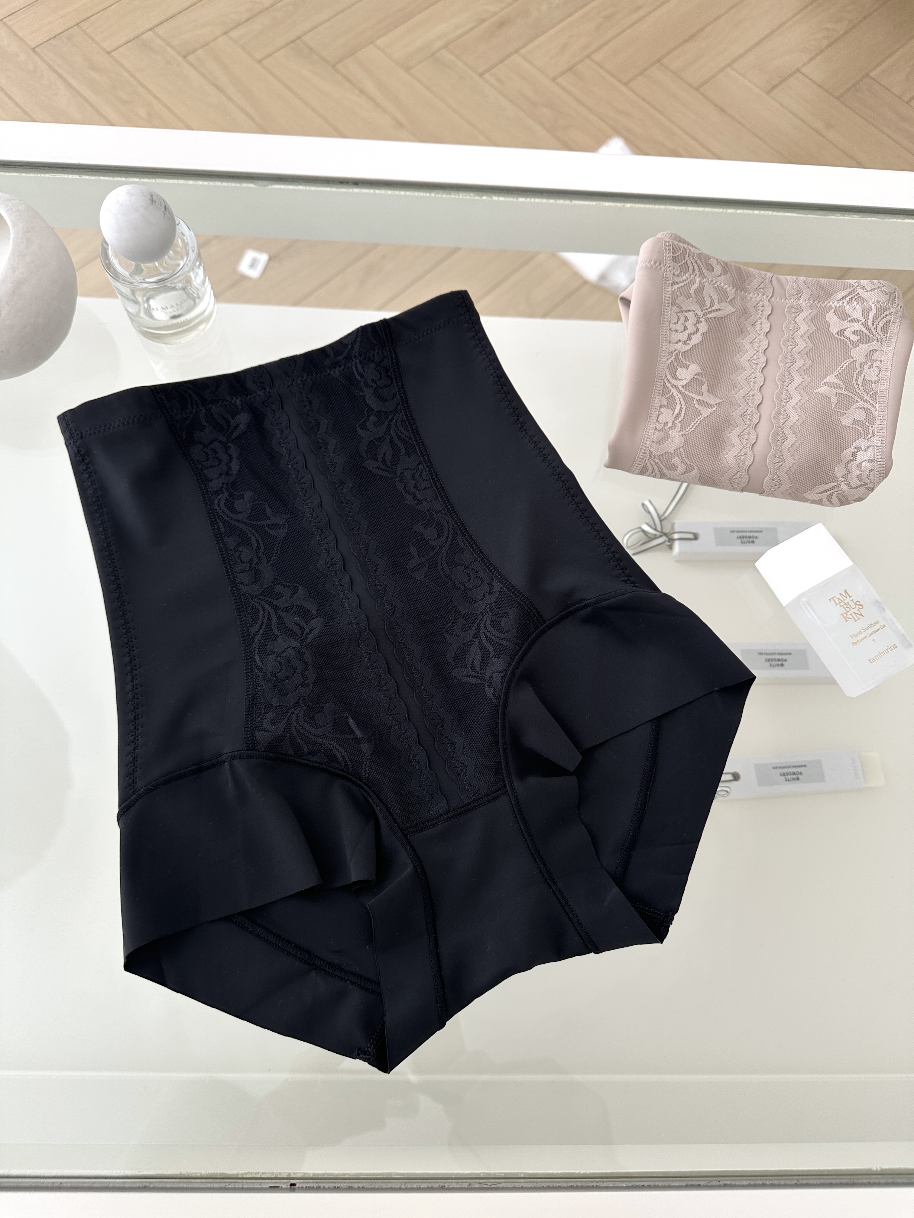 Mauvin Lace Shaper Panties Black-PT30BLK