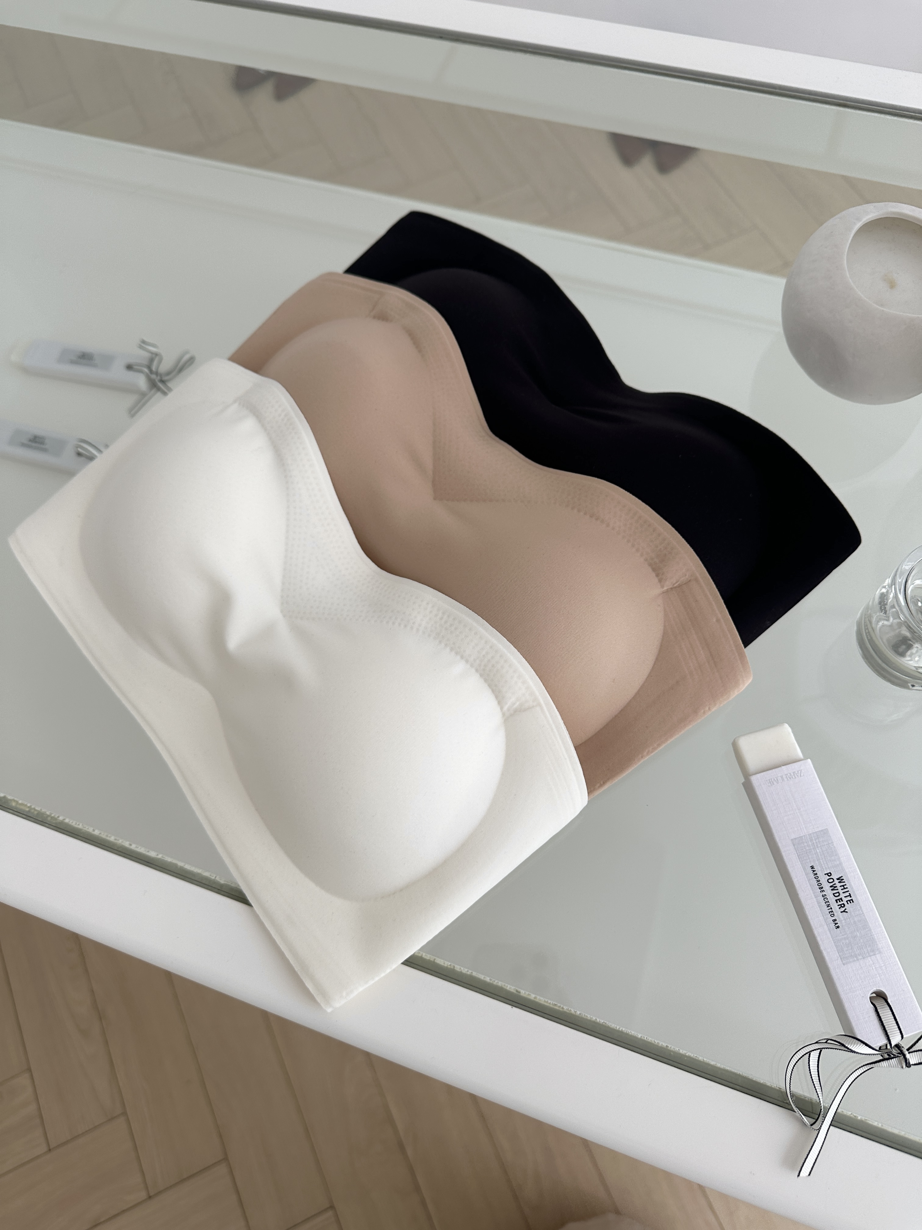 Keeley Seamless Strapless Bra Cream-BR24CRE