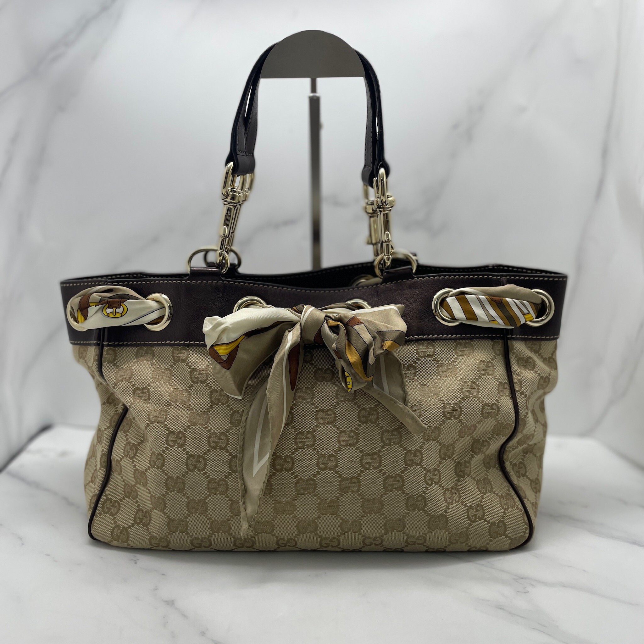 Gucci Positano Scarf Tote