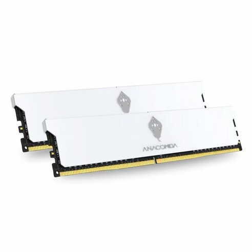 Anacomda Kingsnake DDR5 6000MHz 32GB(16GB X 2) CL46 記憶體 -黑/白