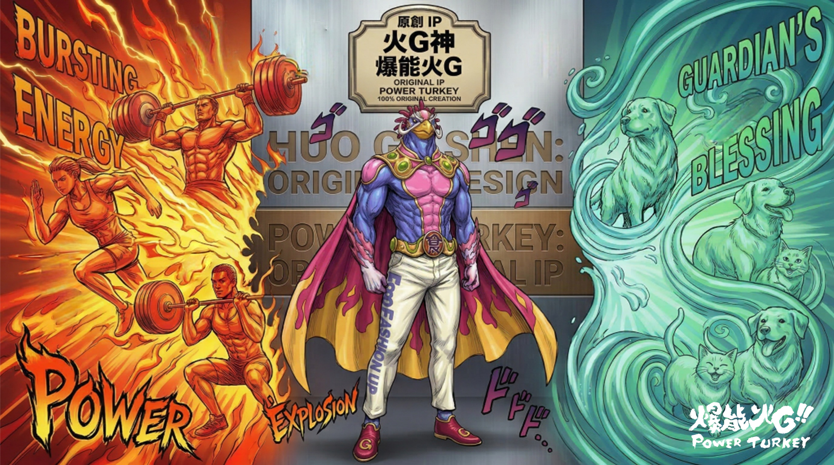 火G神-趕食髦&爆能火G原創IP_人寵共享健康生活_眾衍國際股份有限公司