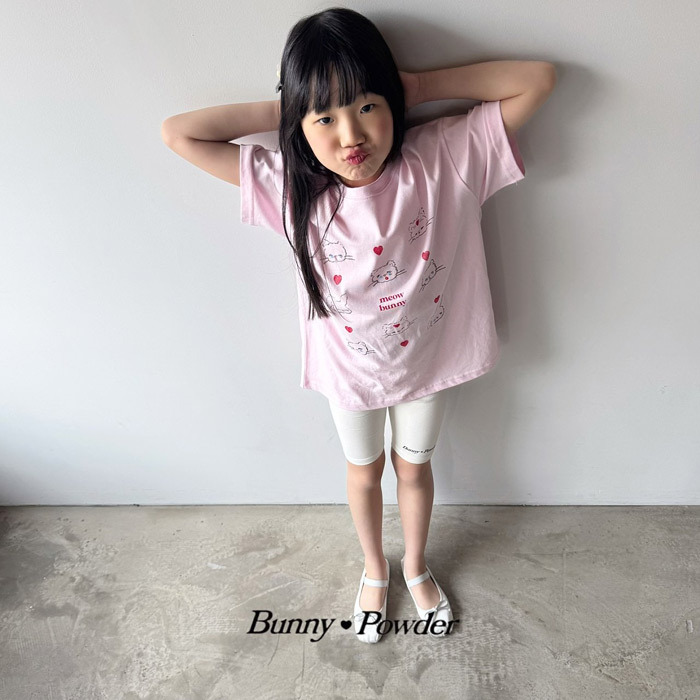 正韓夏BUNNY POWDER 三色BUNNY POWDER 五分內搭褲