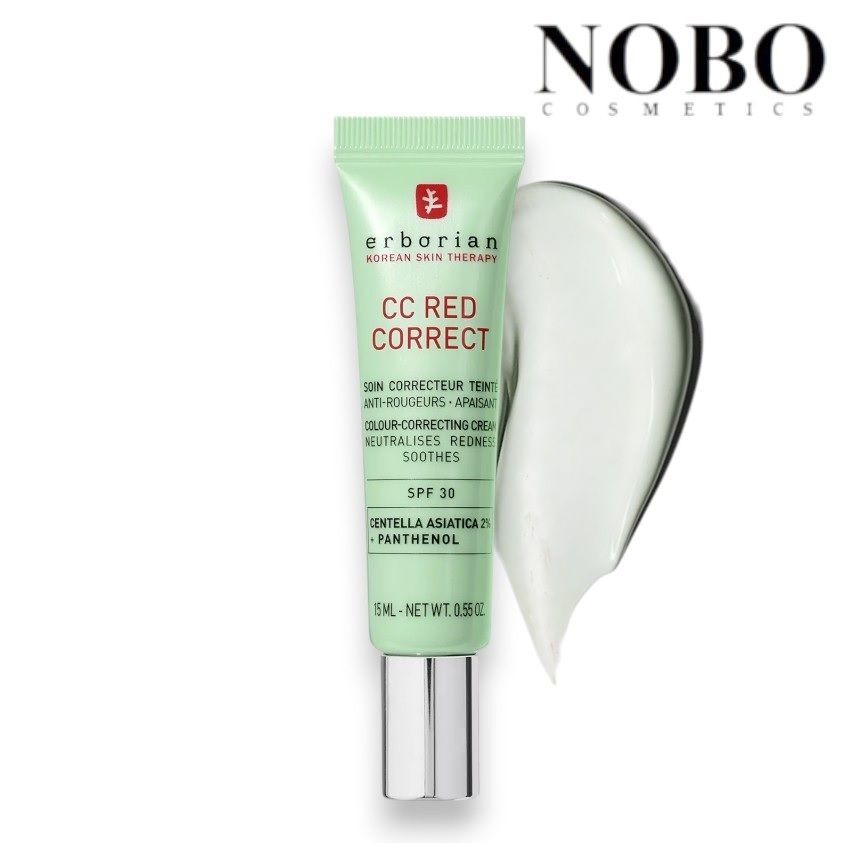 艾博妍 - 積雪草修護CC霜 #綠色 Spf30 [修正紅腫、均勻膚色] 15ml (平行進口)