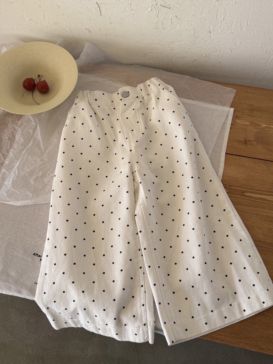 滿版點點休閒長褲