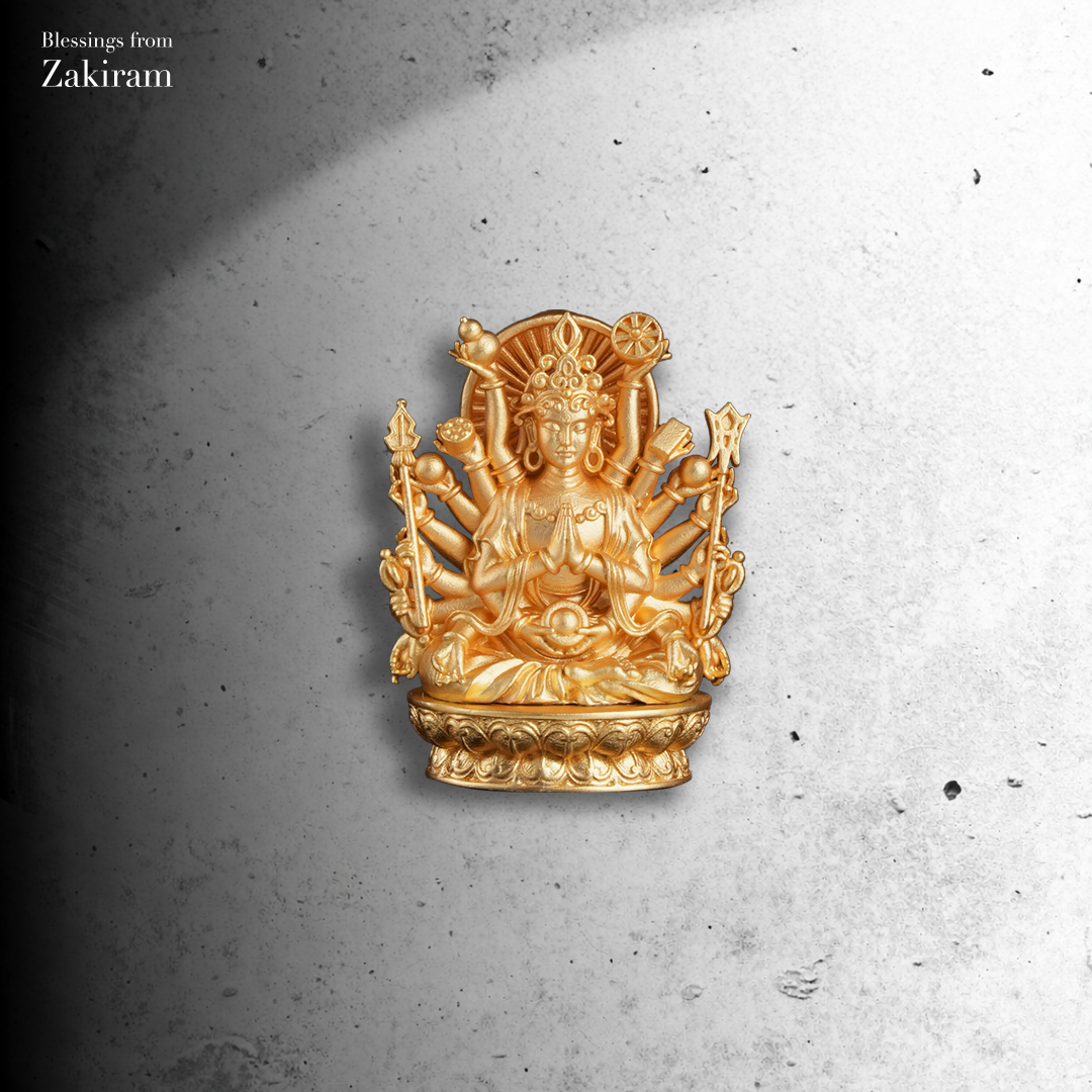 千手觀音 小金尊