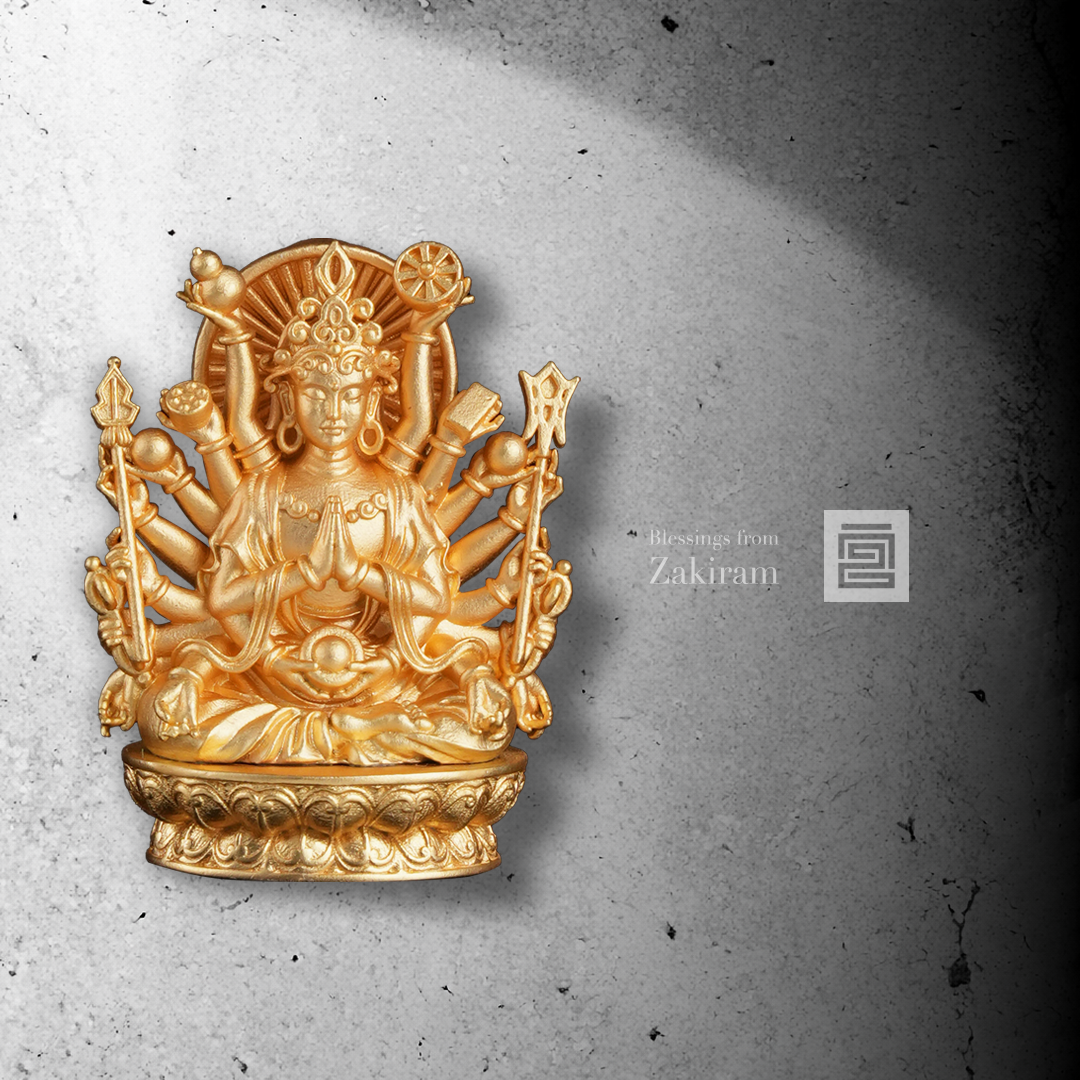 千手觀音 小金尊