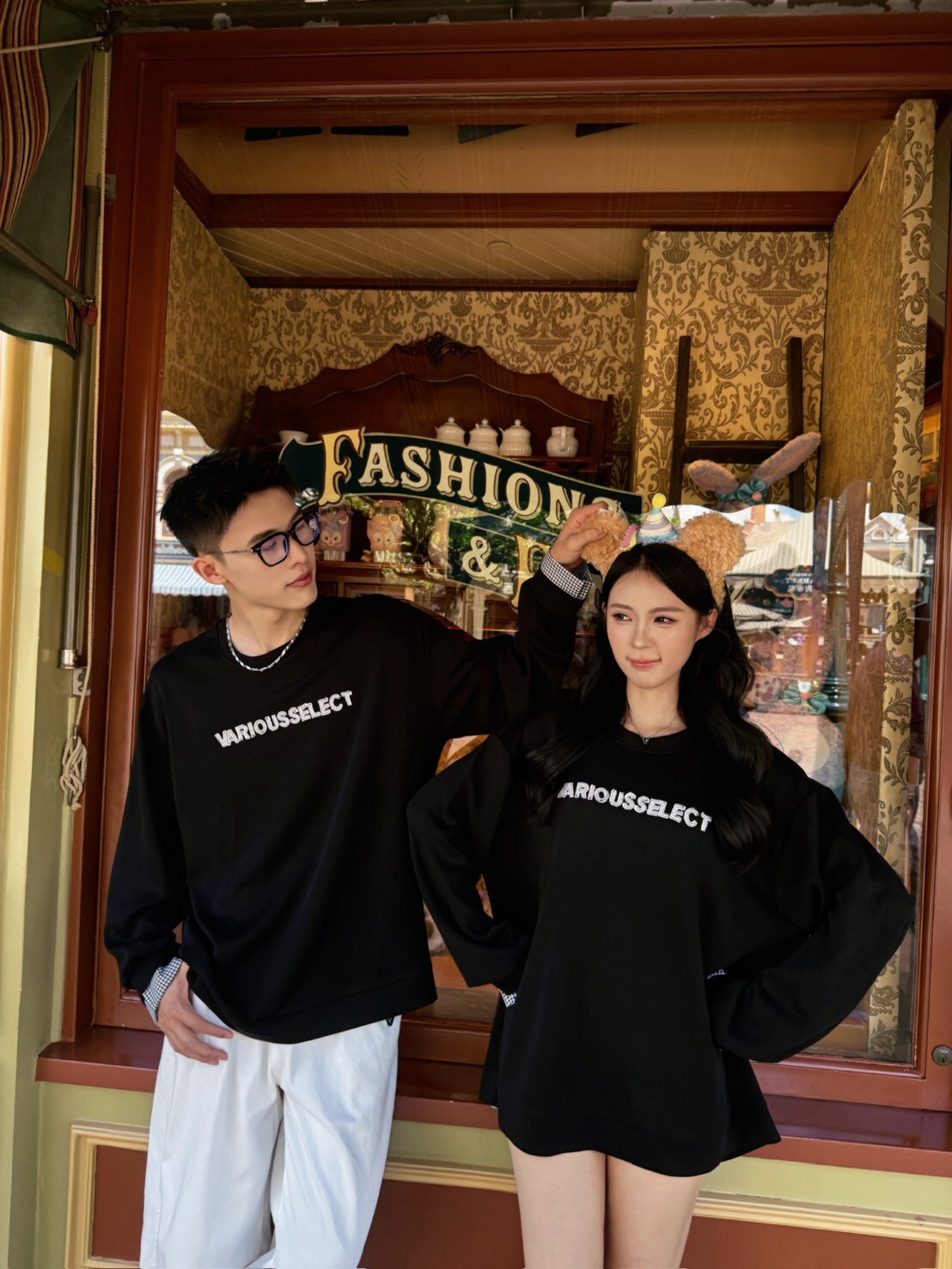 零感自在’FREE—格子袖上衣