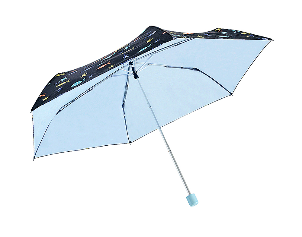 RAINSTORY-8°降溫凍齡手開輕細口紅傘(海洋之星)