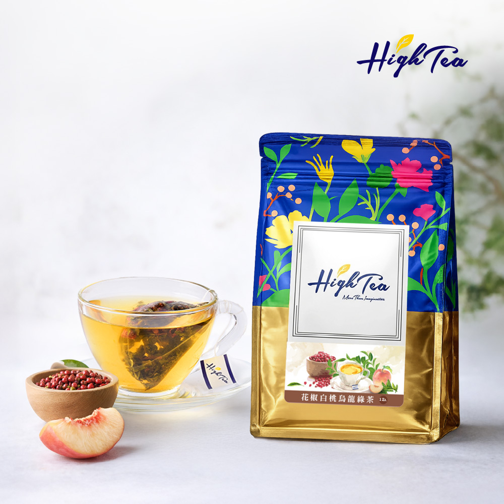 花椒白桃烏龍綠茶 2.5g x 12入/袋