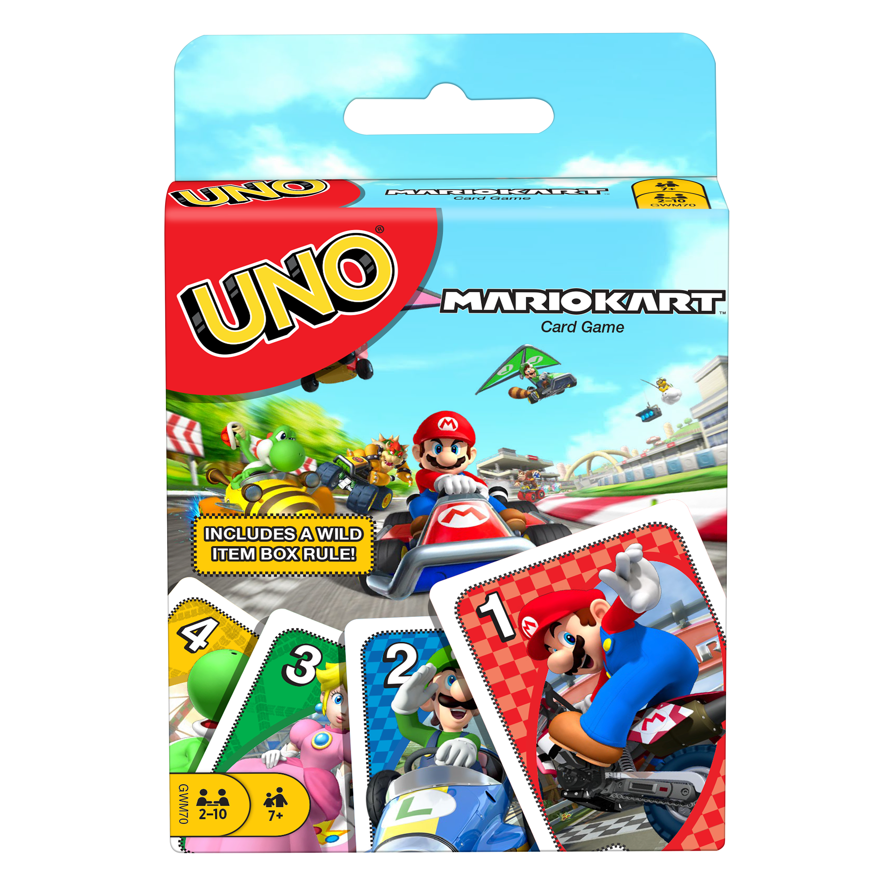 UNO Mario Kart UNO卡牌遊戲:瑪利歐賽車 (GWM70)