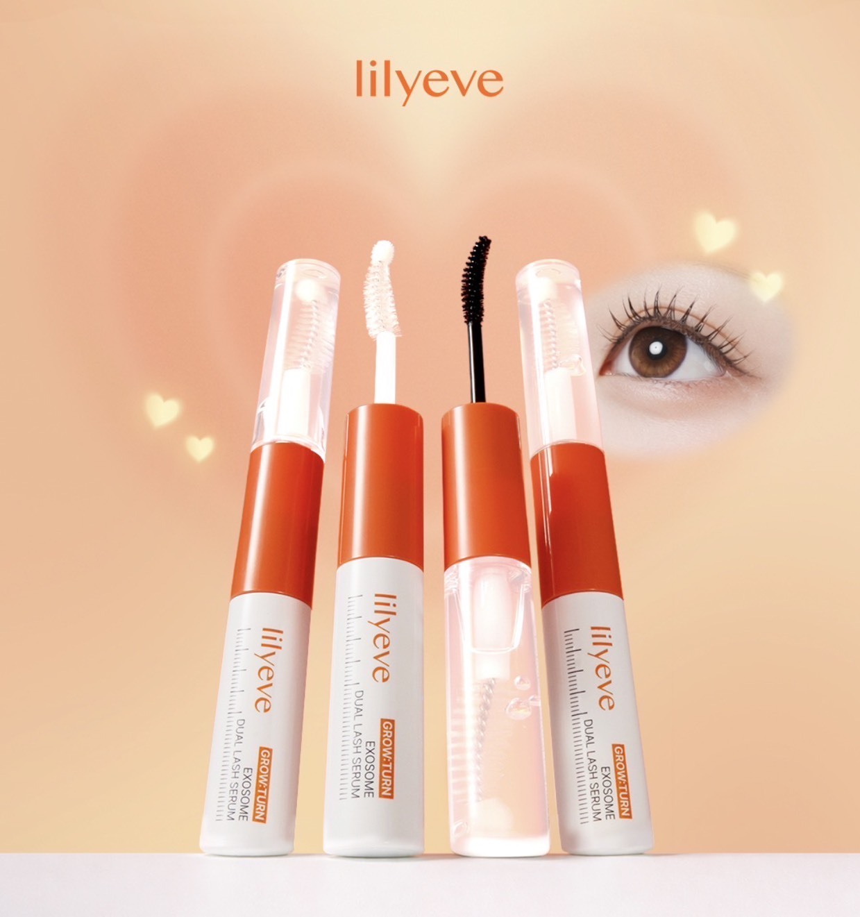 <週四收單下架⚡️> 🇰🇷Lilyeve-Grow Turn外泌體雙頭睫毛精華+睫毛膏8ml（2 in 1）