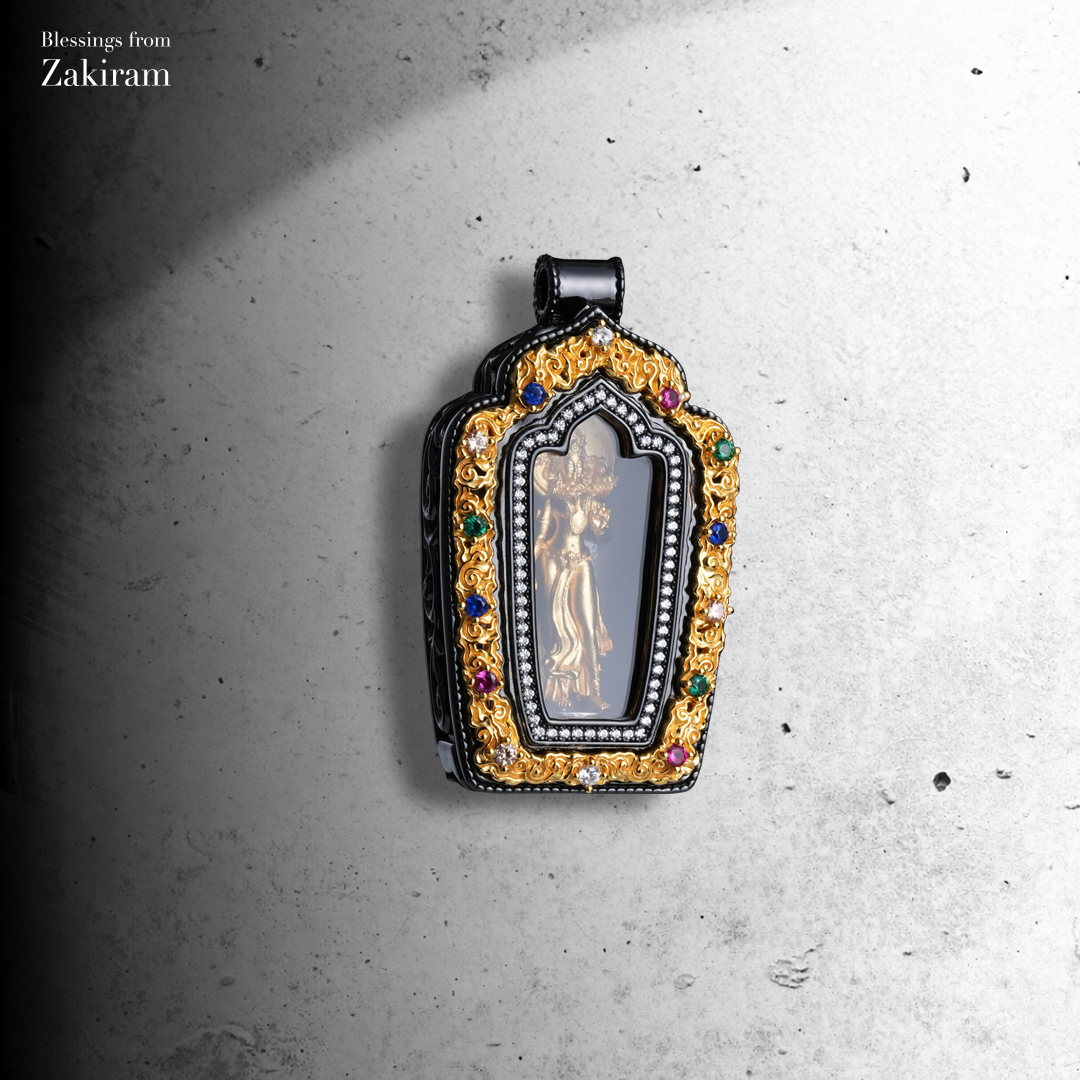 925銀 持蓮觀音 嘎嗚吊墜