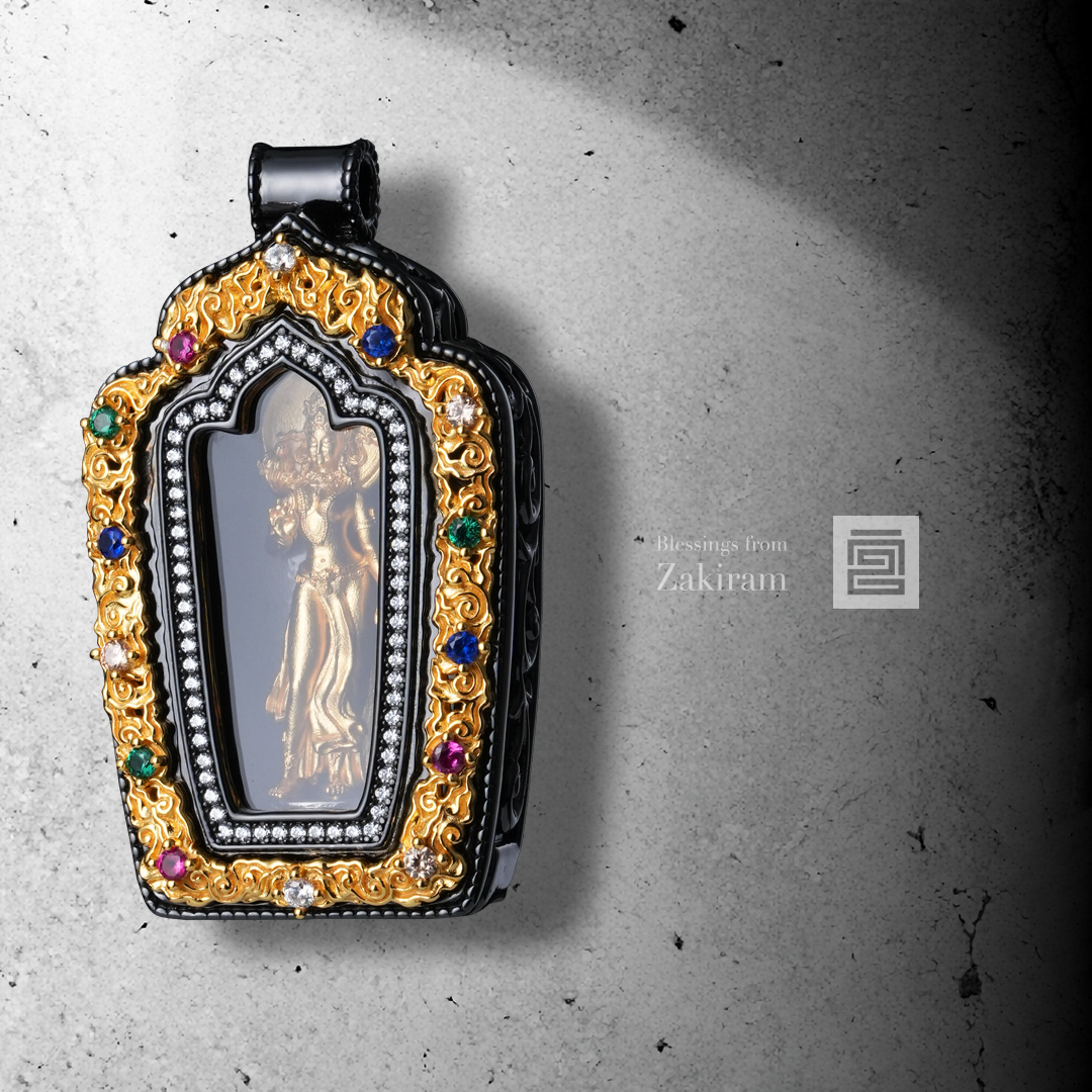 925銀 持蓮觀音 嘎嗚吊墜