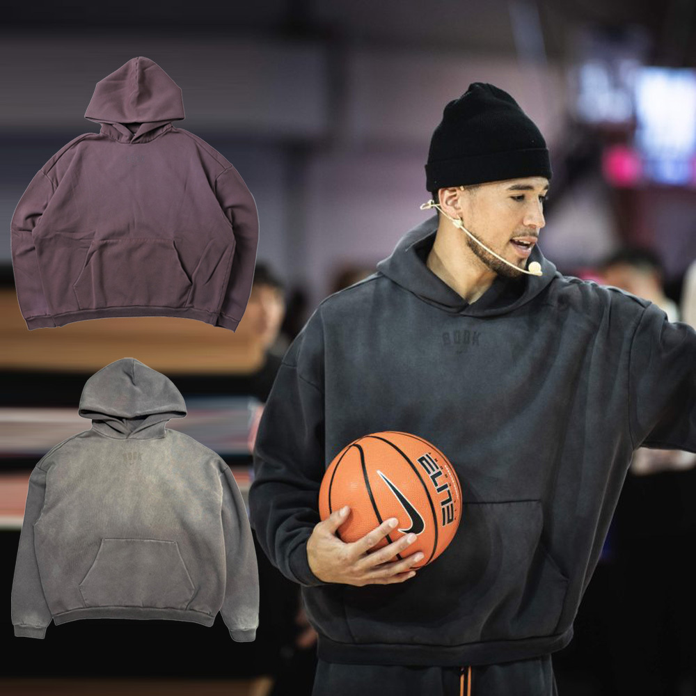 男款 NIKE BOOK TEE 碳灰 紫色 小標 寬鬆 內刷毛 印花 長袖 帽T【II3922】NKTF