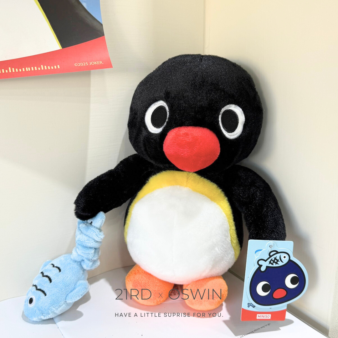 PINGU 企鵝家族 新年 系列 吊飾玩偶
