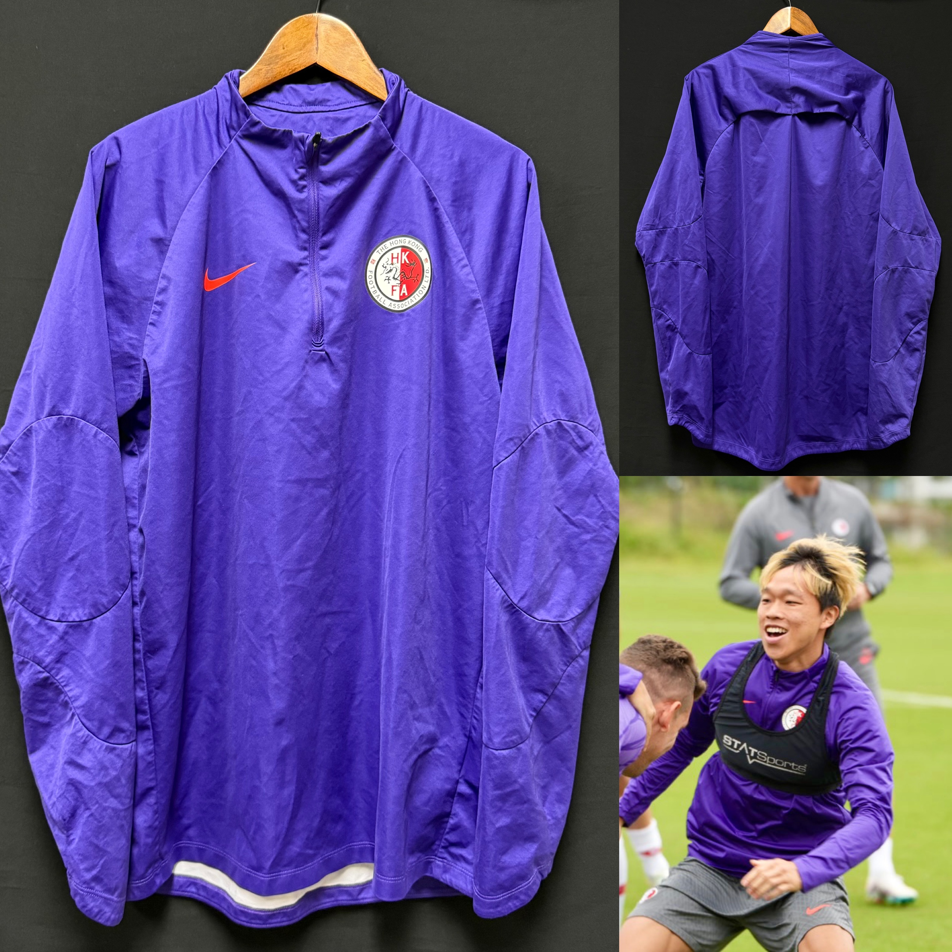 (Player Issue) Hong Kong Football Team 2023-2024 Nike Player Issue Training Shirt