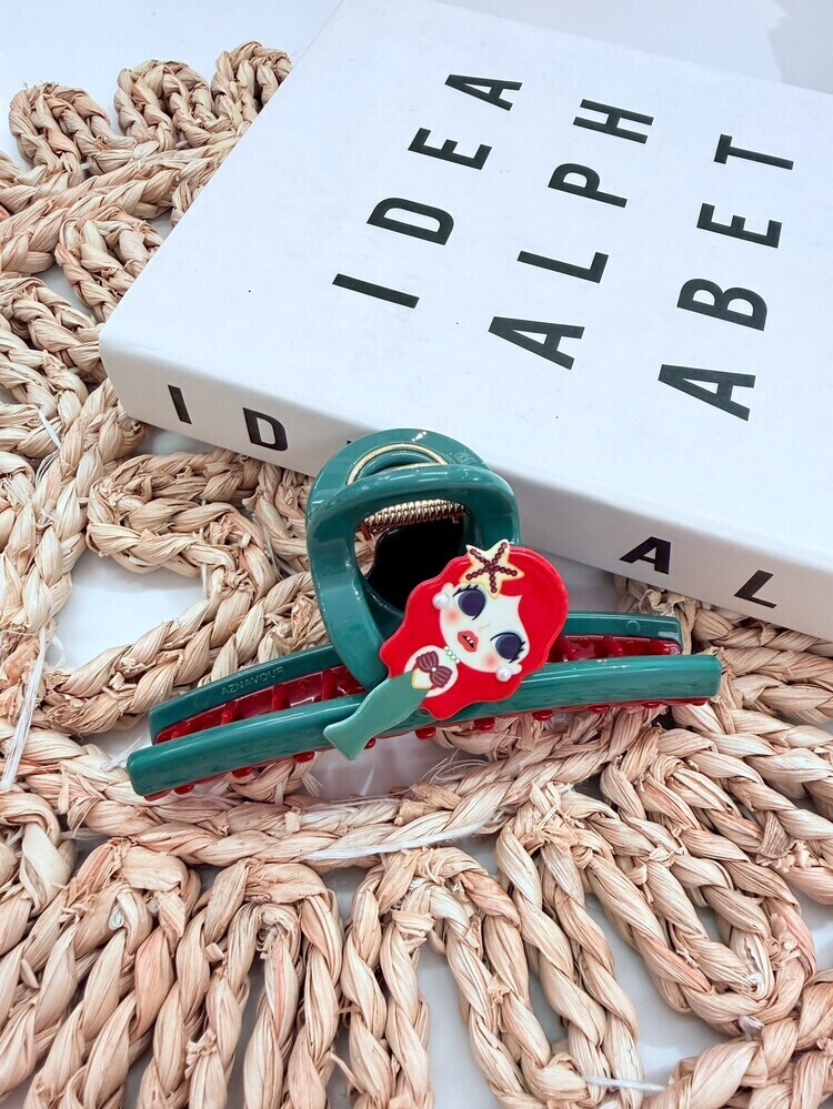 『GD』立體真珠美人魚抓夾