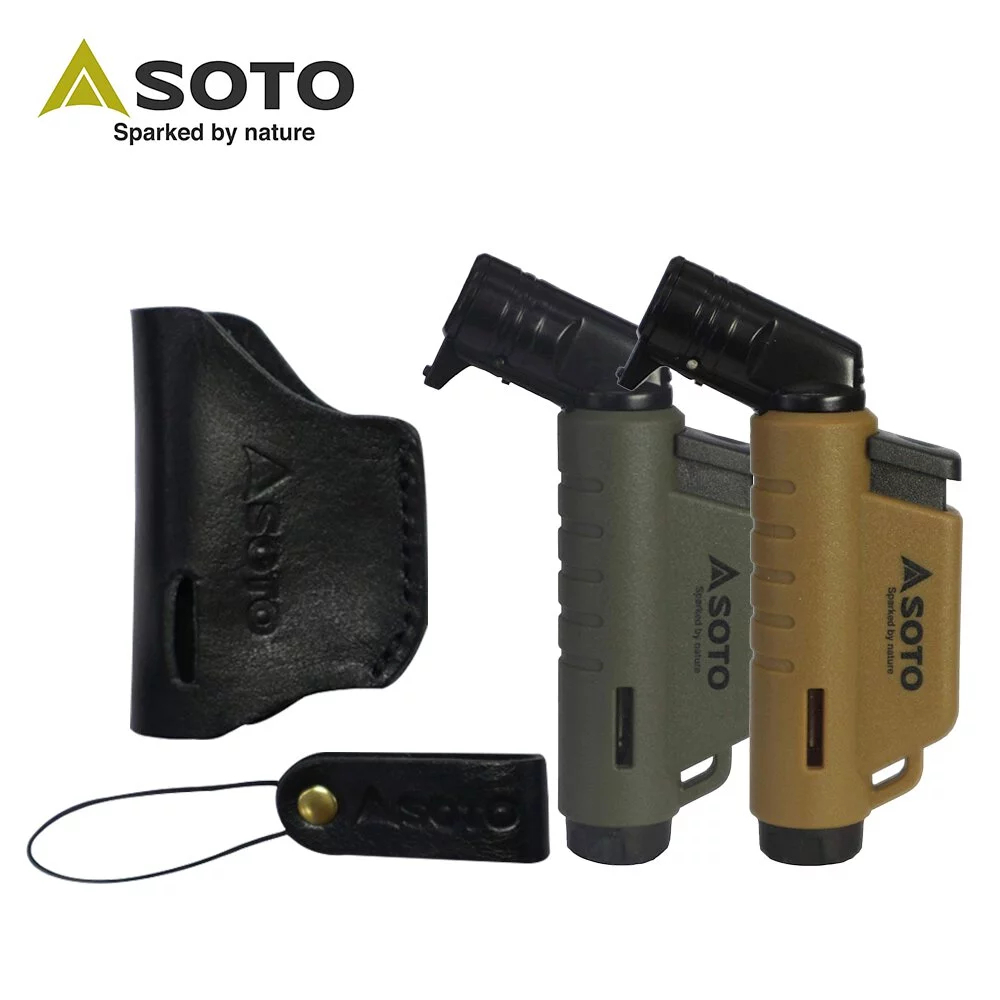 SOTO｜L型填充式掌中點火器皮套組