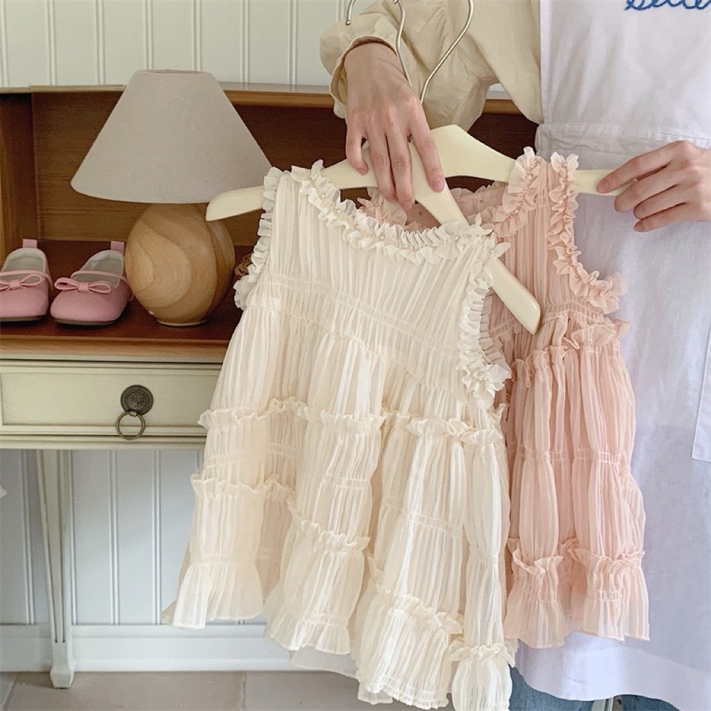 公主風無袖洋裝