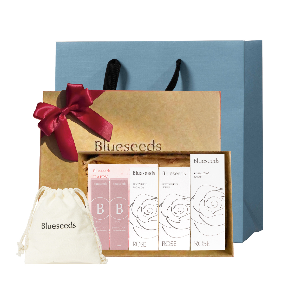 【經典熱銷NO.1 贈購物金300】療癒媽咪玫瑰煥顏保養護手禮5件套組(活膚液100ml+精華液30ml+精油露30ml+護手霜*2)