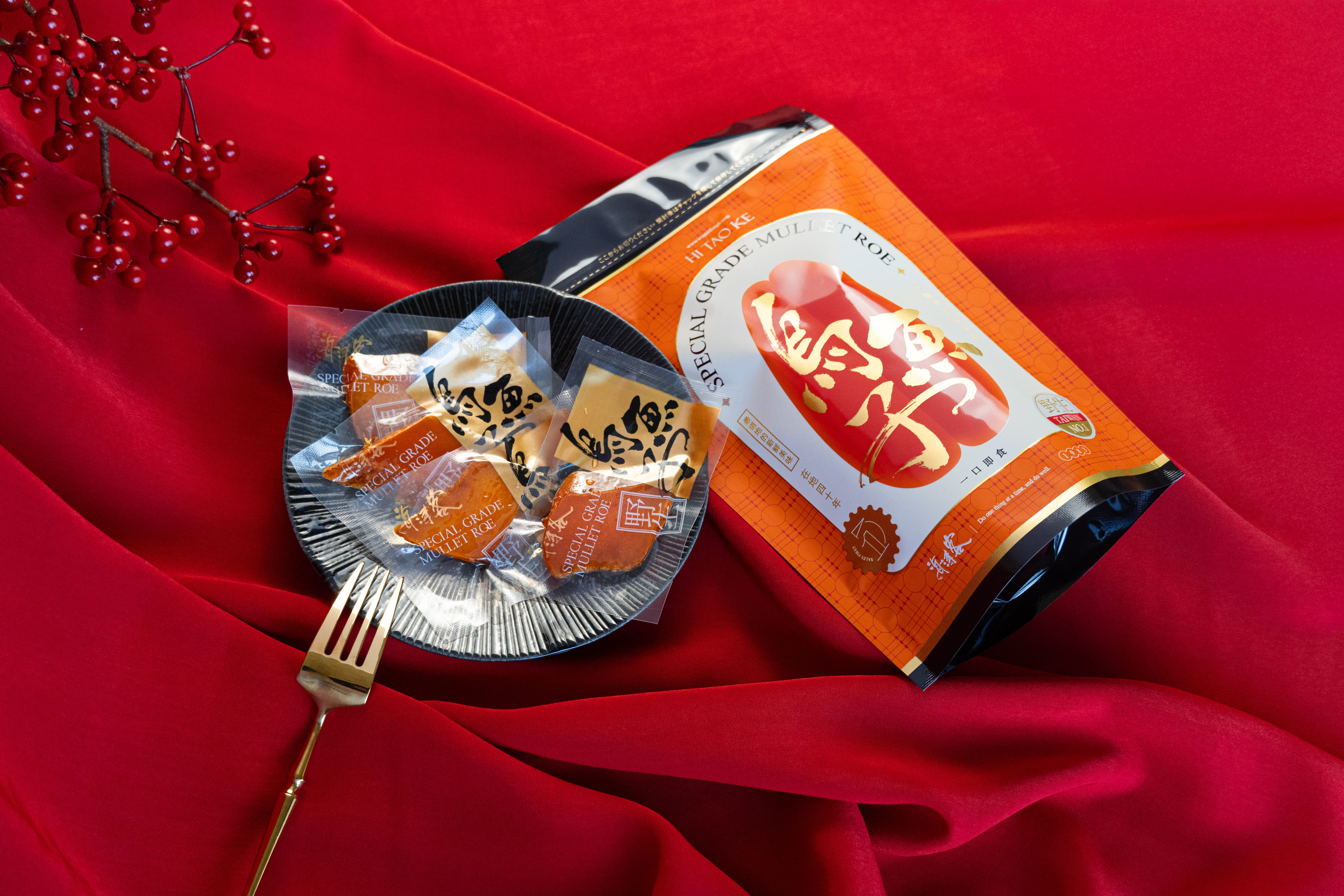 比涼拌下酒菜更方便！推薦海濤客一口烏魚子