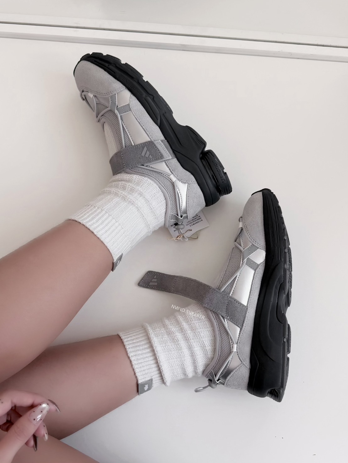 <快速出貨> Adidas FOS Formotion MJ 2.0 芭蕾 厚底 瑪莉珍鞋 銀灰