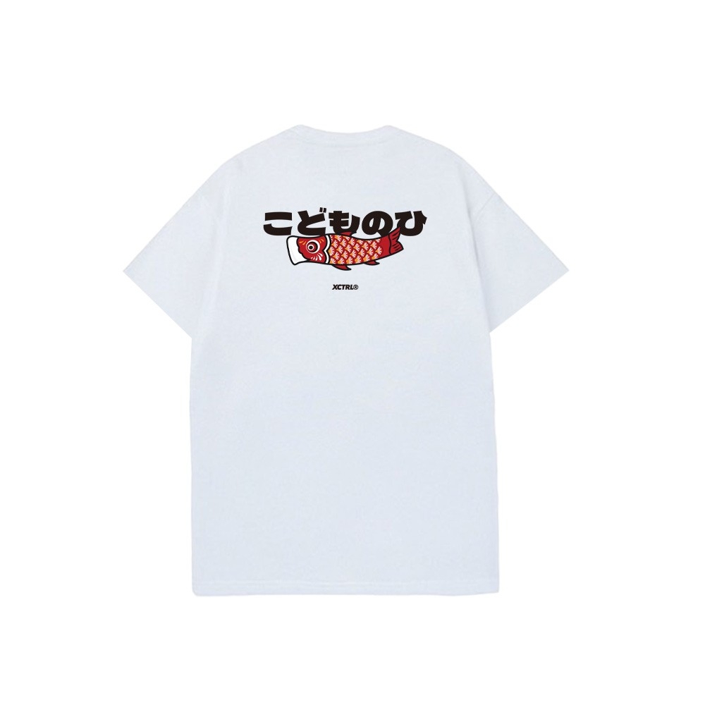 XCTRL 子供的日短T-白(日本兒童節限定)