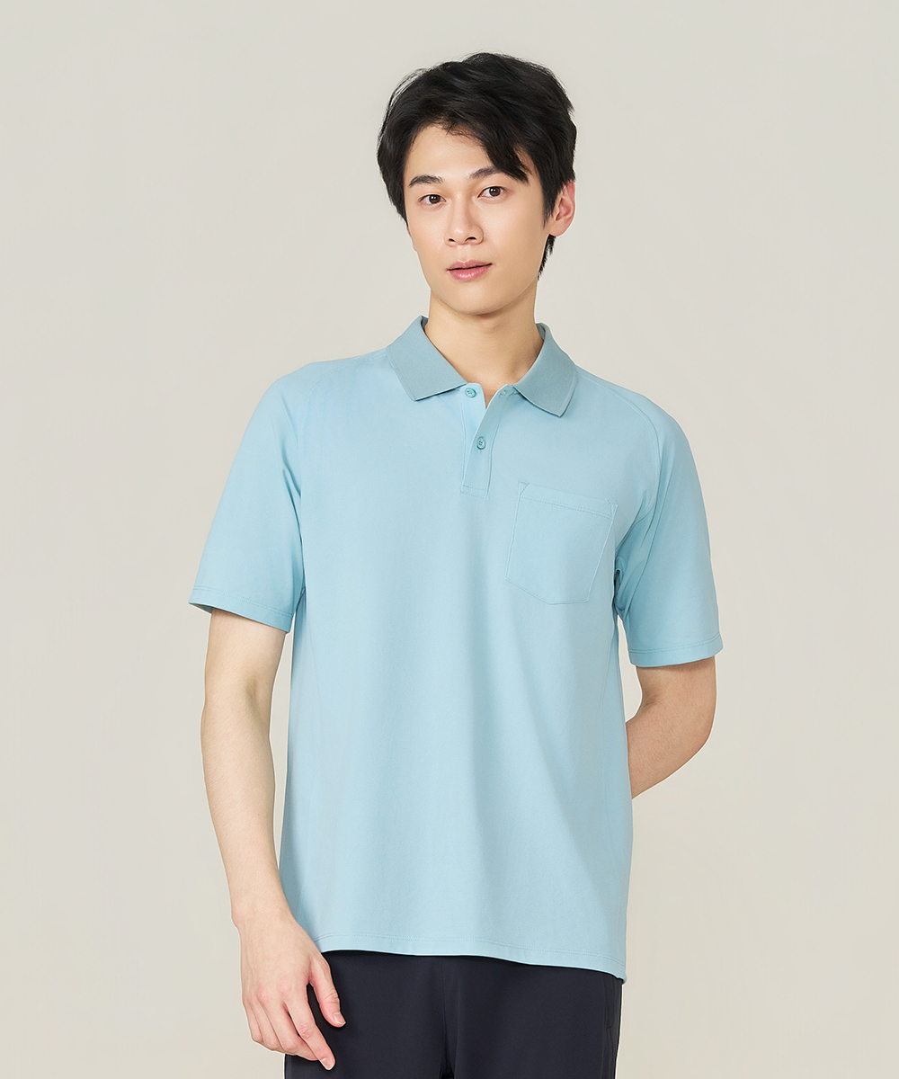 YA系列 高彈棉感男口袋POLO UE1X2726
