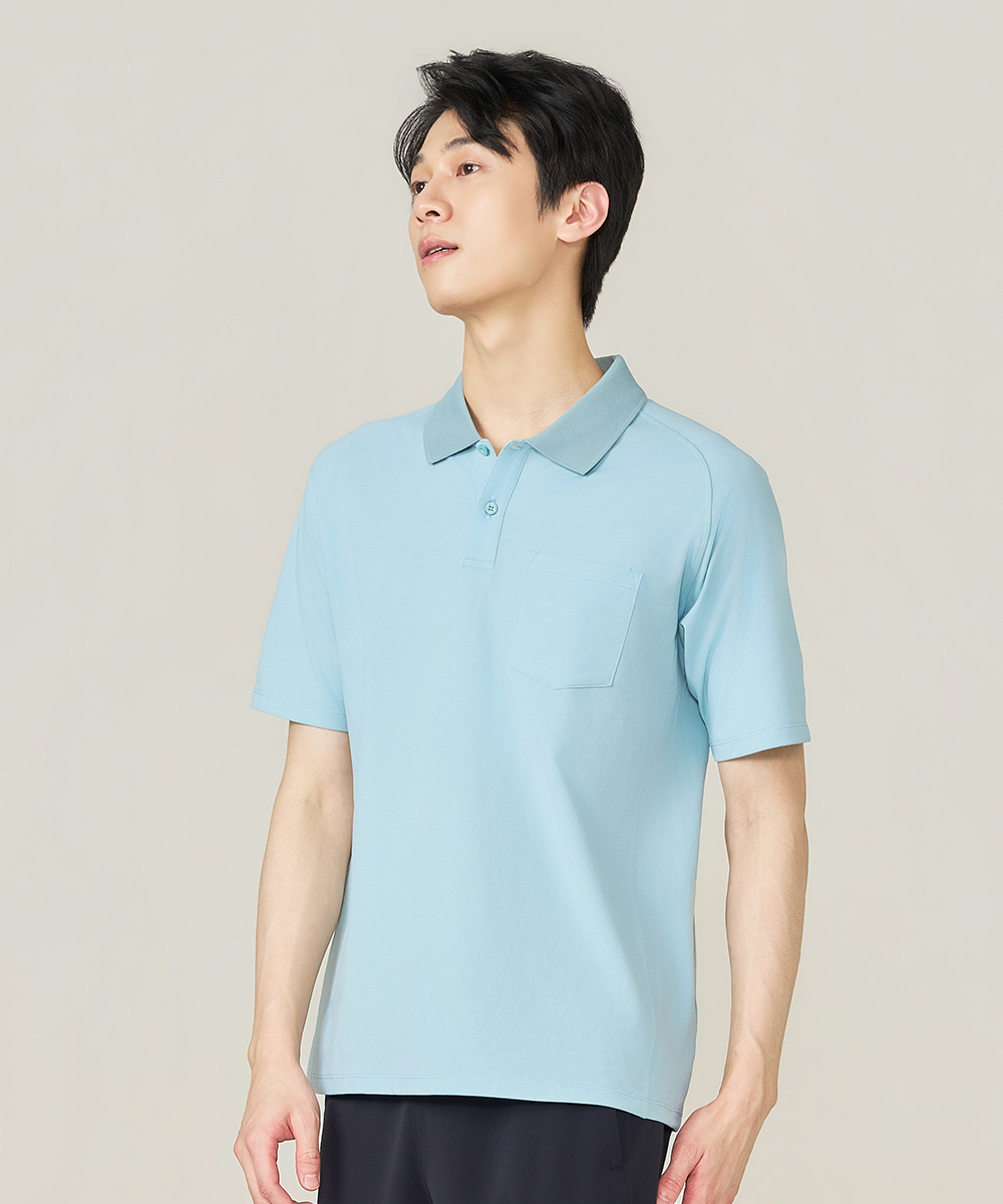 YA系列 高彈棉感男口袋POLO UE1X2726