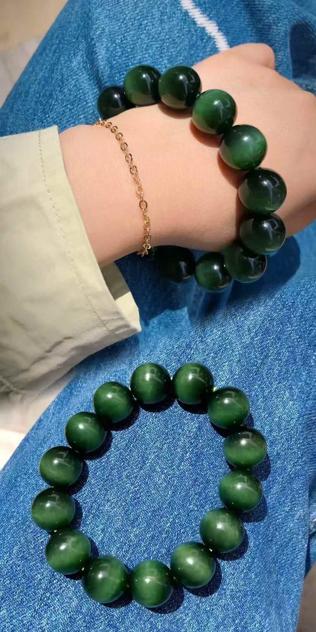 38718 和田玉手串 (16mm直徑)