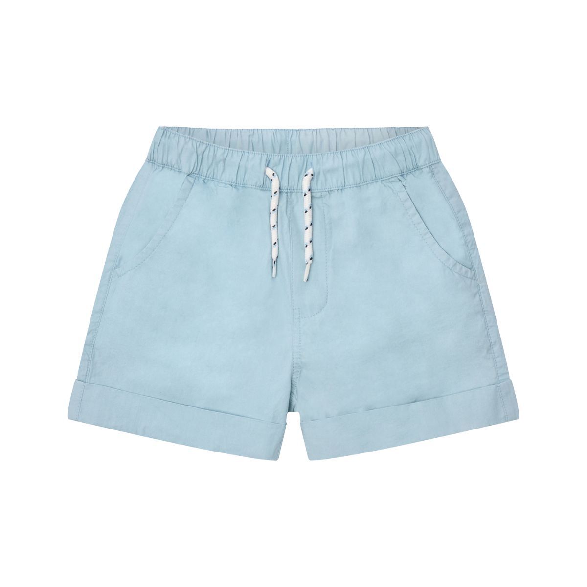 〖 Hust & Claire 〗水藍拉繩口袋短褲