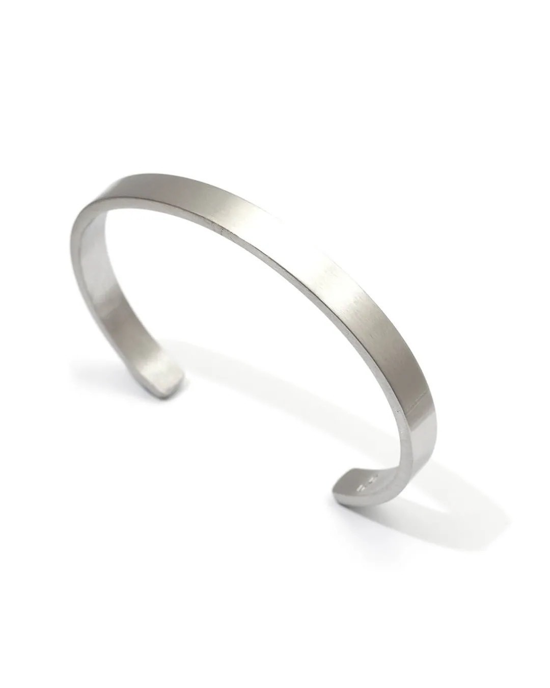 Recovery 7mm C形手鐲-鋼製 (霧銀)