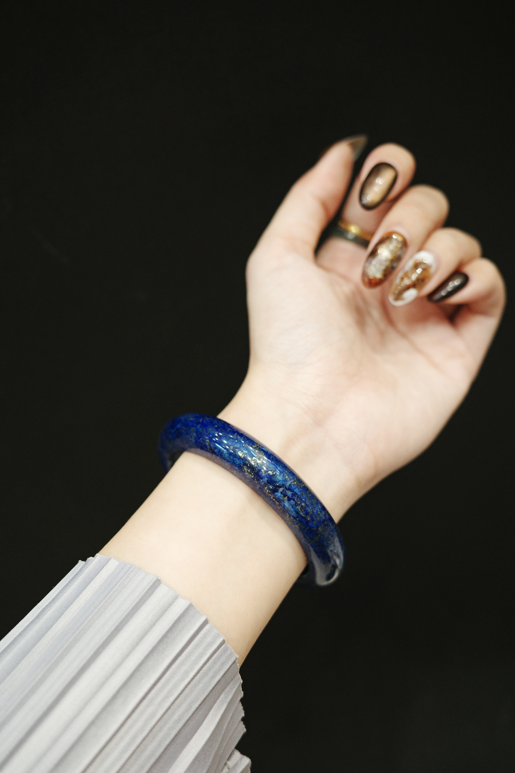 隆河上的星夜｜青金石｜56圈口