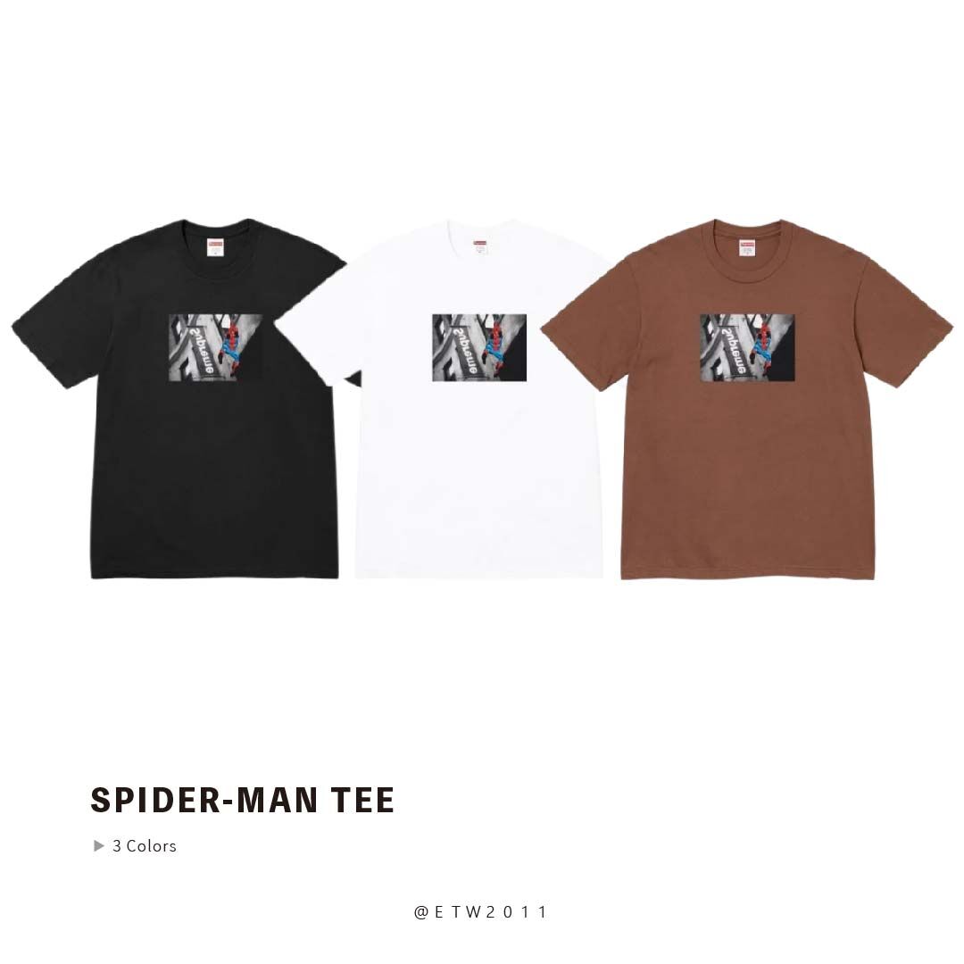 ☆ETW☆【EASY TO WEAR】Supreme 26SS SPIDER-MAN TEE 蜘蛛人 漫威 聯名 短T 春夏