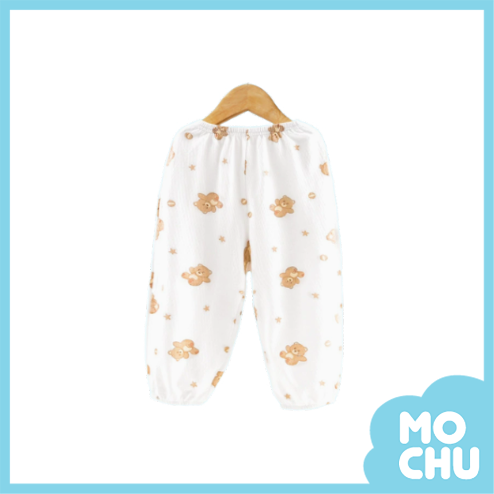 哇賽小熊網眼透氣防蚊褲