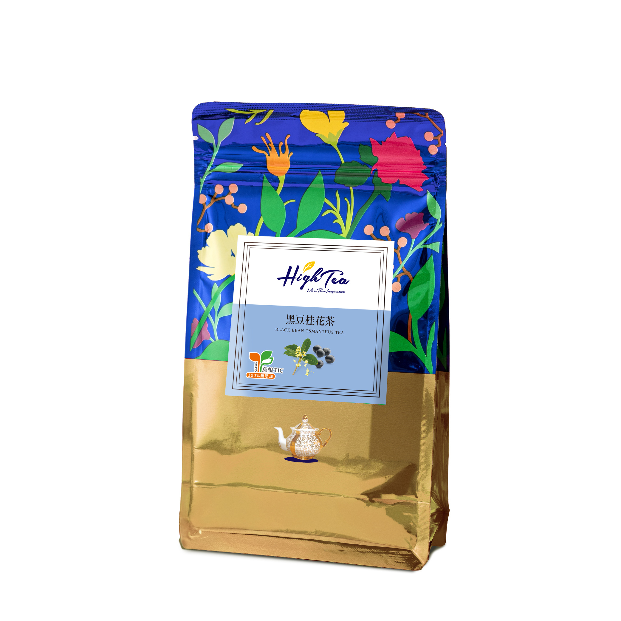 黑豆桂花茶 8g x 12入/袋 【無咖啡因】