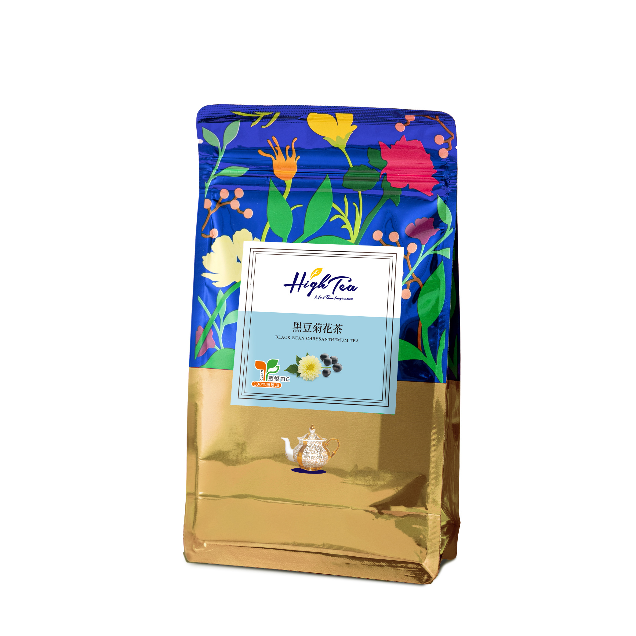 黑豆菊花茶4g x 12入/袋【無咖啡因】 【High Tea】