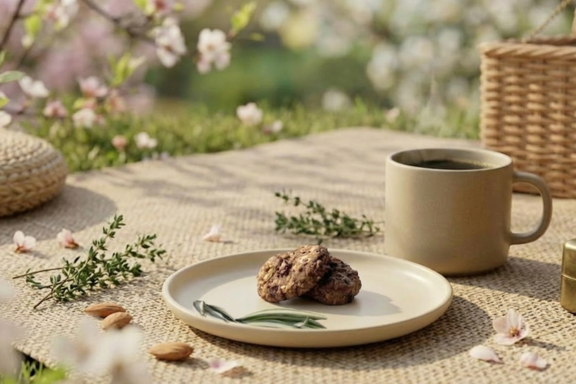 野餐規劃的減法美學：用「常溫甜點」定調春日質感，10 種風味濾掛與 4 款餅乾的春日交響