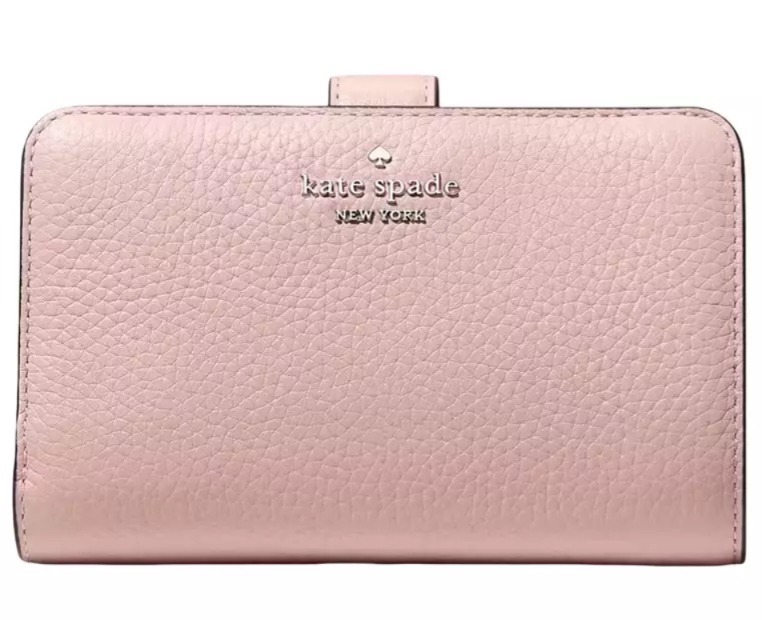 RQ46 KS 粉紅色中銀包 Lena Medium Bifold Wallet