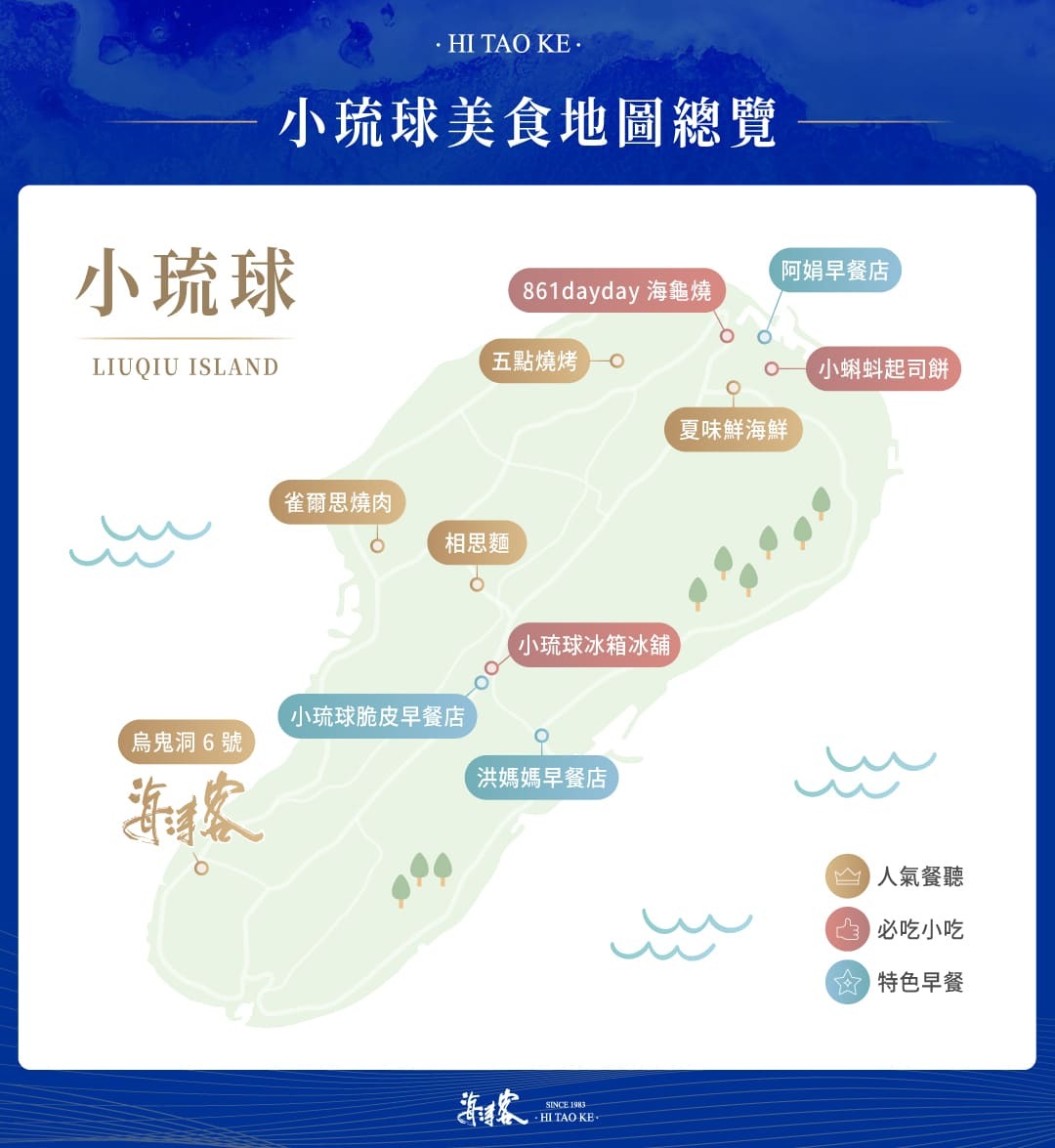 小琉球美食推薦11間必吃餐廳、小吃、早餐美食地圖