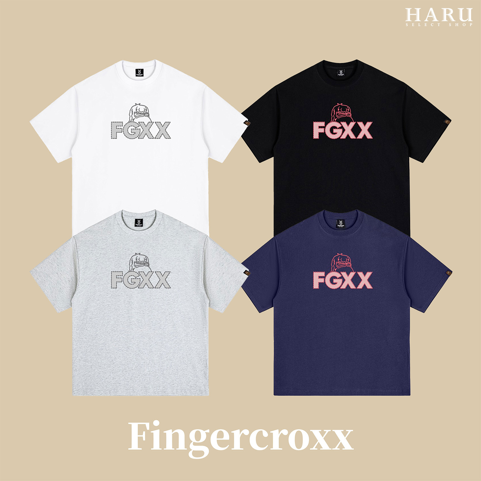 Fingercroxx FGXX  BAPE A BATHING APE 猿人頭 趣味 虛線 草稿 字母 LOGO 短袖 T恤 TEE
