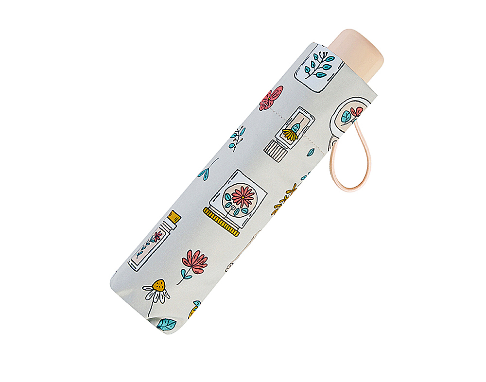 RAINSTORY-8°降溫凍齡手開輕細口紅傘(童話花繪)