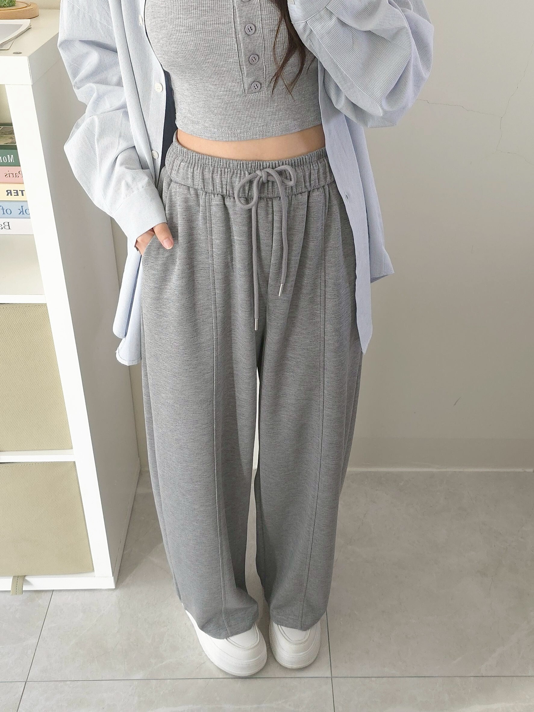 ☁️超舒服太空棉前車線繭型褲 2𝐜𝐨𝐥𝐨𝐫. #AJ29
