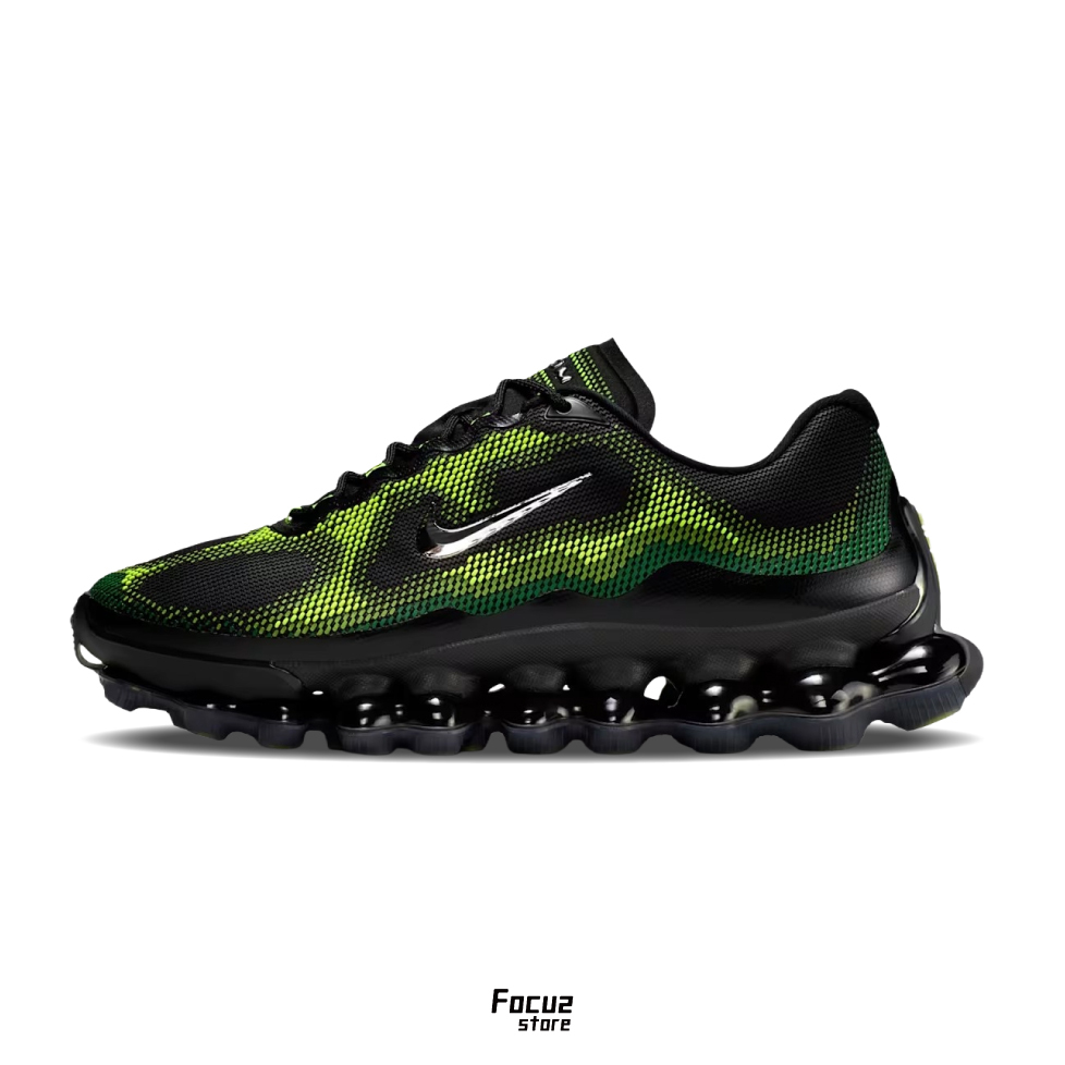 【Focus Store】預購 Nike Air Liquid Max "Radiant Green and Apple Green" 螢光綠 黑 IQ7634-001