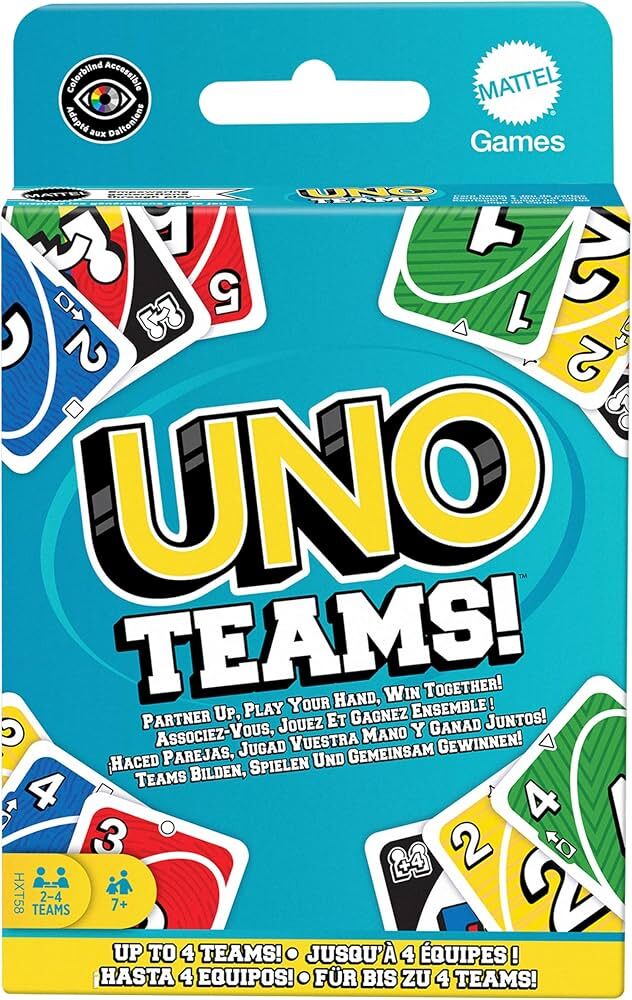 UNO Teams / UNO卡牌遊戲:團隊合作 (HXT58)