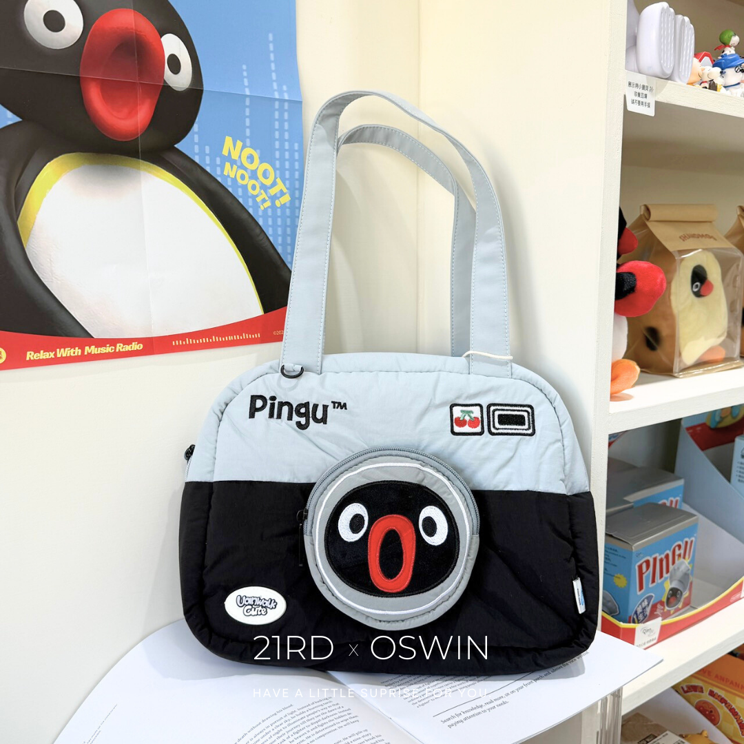 PINGU 企鵝家族 手提平板包 背包