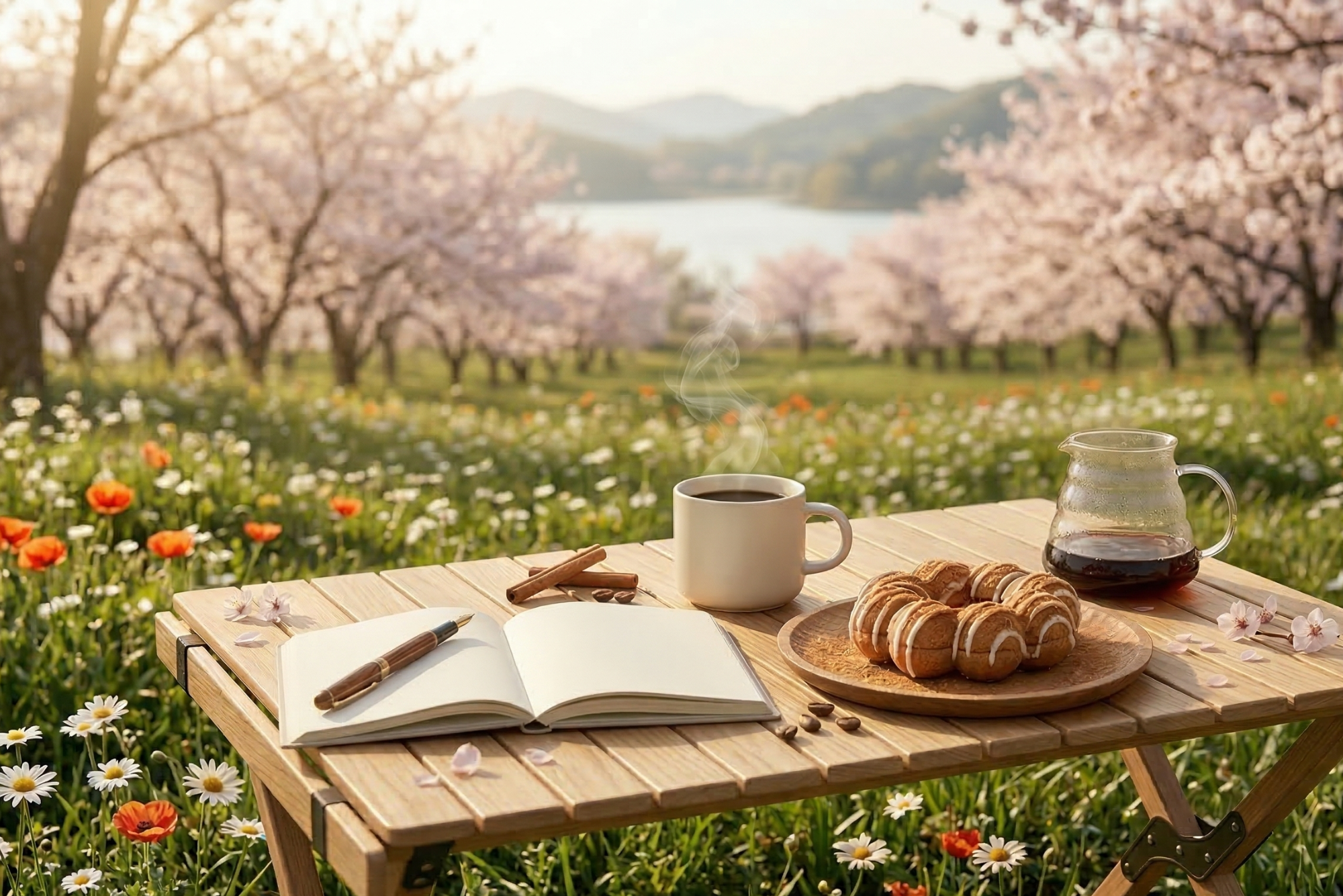 質感散步零食：藏著德國靈魂的「肉桂波堤組」，山林裡的專屬咖啡館：隨沖即享的「濾掛咖啡組」
