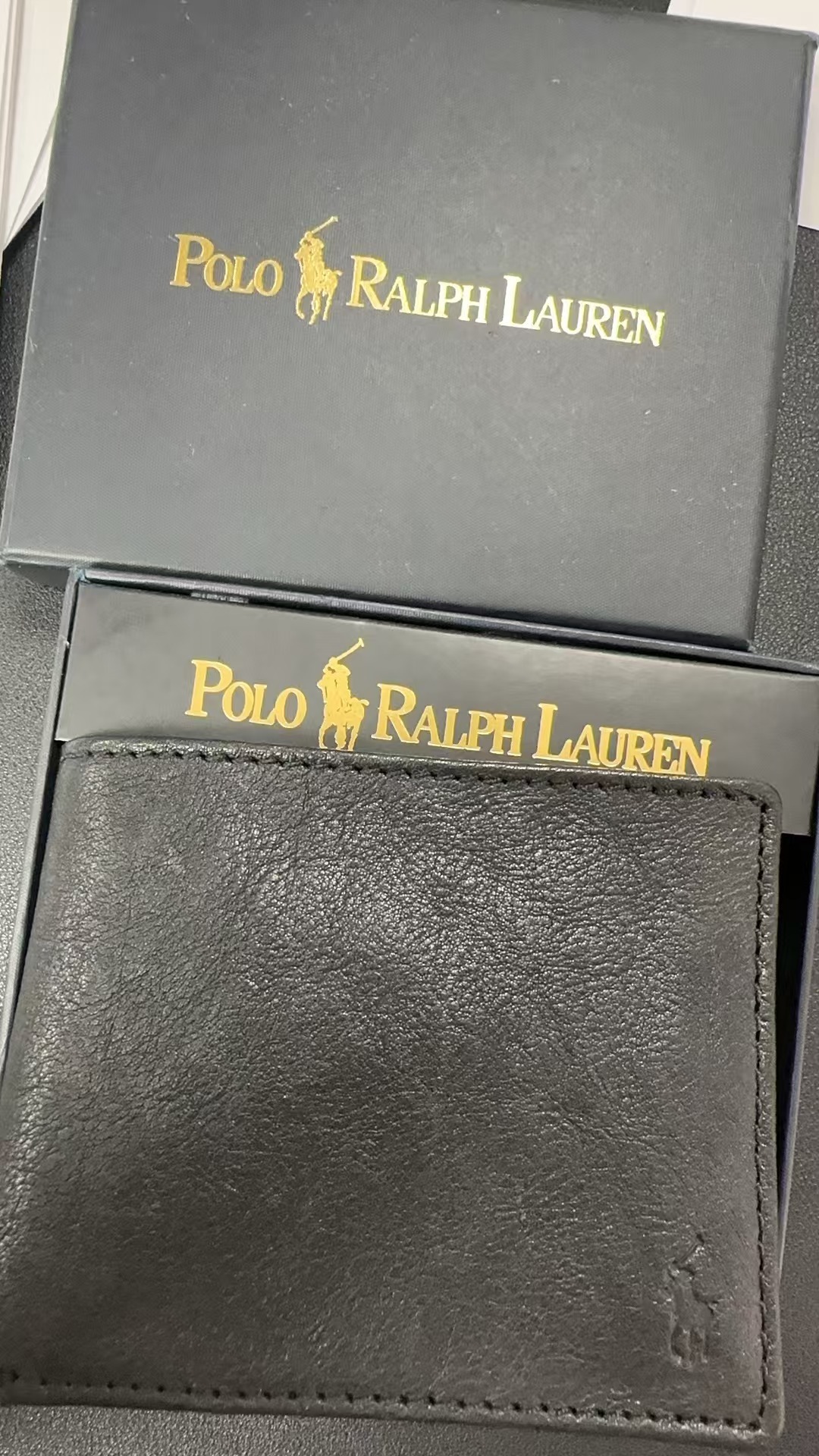 【直播】LX031986 Polo Ralph Lauren 男士真皮短銀包