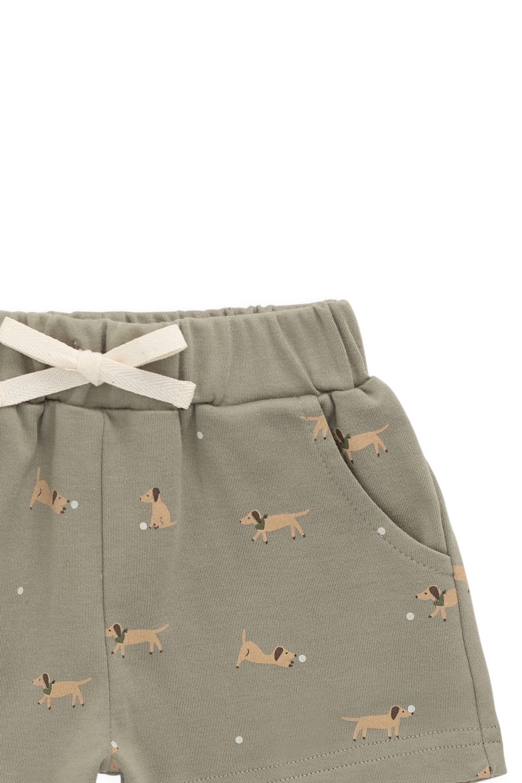 【預購】JAMIE KAY -Pima Cotton Wesley Short（Play Ball Vert）